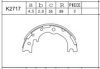 DAIHA 4653087307 Brake Shoe Set